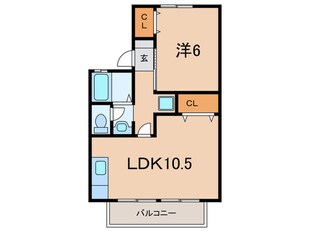 シャトルハイムO･Sの物件間取画像